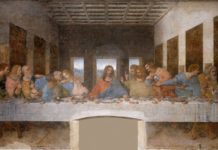 Eucharistie - das Abendmahl von Leonardo da Vinci